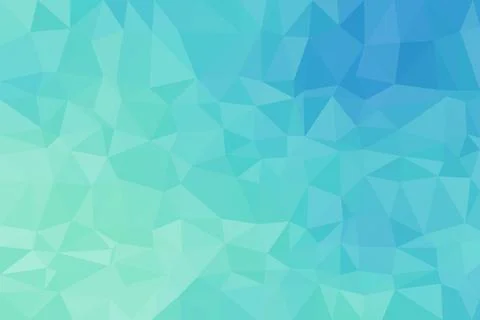 Blue geometric abstract background with polygon shapes Stock Illustration