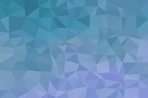 Blue geometric abstract background with polygon shapes Stock Illustration