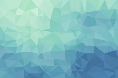 Blue geometric abstract background with polygon shapes Stock Illustration