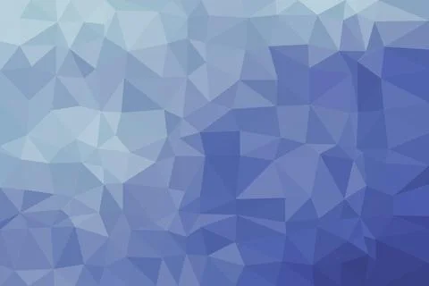 Blue geometric abstract background with polygon shapes Stock Illustration