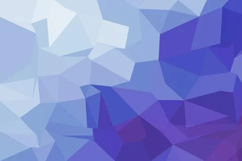 Blue geometric abstract pattern with triangles and polygons Stock Photos