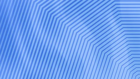 Blue geometric background with diagonal lines, soft gradient, optical illusion Stock Footage 310047720
