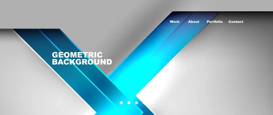 Blue geometric background with gray border resembling a swimming pool Illustrazione stock