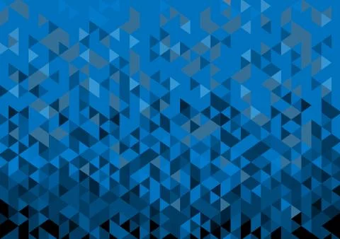 Blue geometric background Stock Illustration