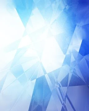 Blue geometric background Illustrazione stock