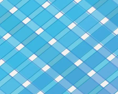 Blue geometric check pattern background with soft diagonal tiles and light .. Stock-Illustration