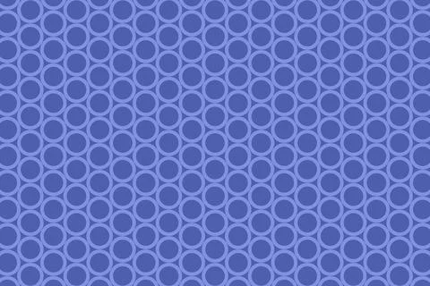 Blue geometric circle pattern Stock Illustration