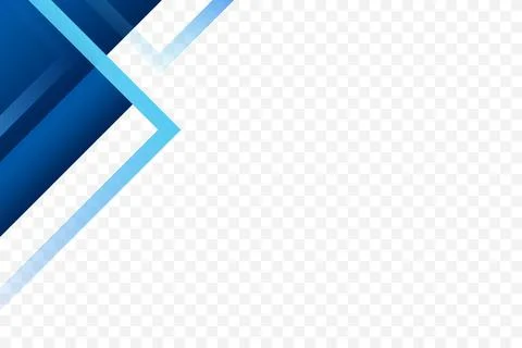 Blue geometric frame corner background vector illustration Stock Illustration