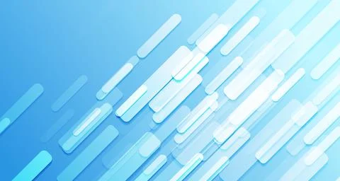 Blue geometric glossy stripes abstract tech background 스톡 일러스트