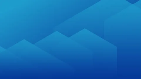 Blue geometric gradient corporate background loop Stock Footage 328064242
