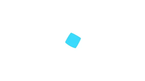 Blue geometric loading animation icons set hexagon pentagon spinner preloader Vídeos de archivo 345198896
