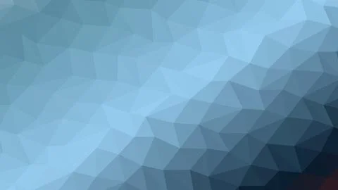Blue geometric low poly pattern with gradient tones from light to dark across Stock-Illustration