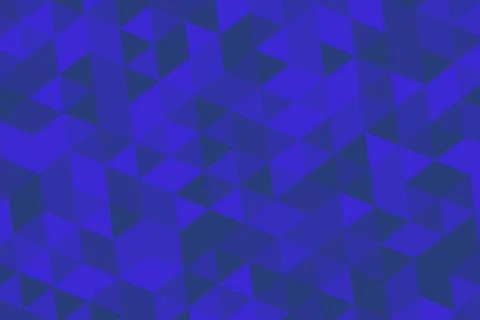Blue geometric pattern with 3d cubes for design background Stockillustratie