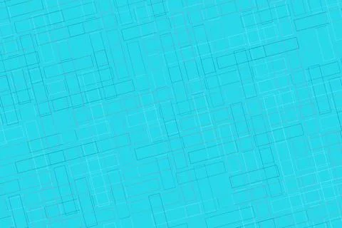 Blue geometric pattern background with thin lines and shapes 스톡 일러스트