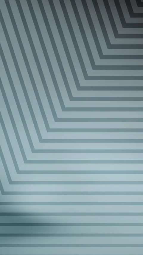 Blue geometric pattern with converging lines 스톡 동영상 336952367