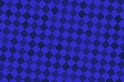 Blue geometric pattern with small squares on dark background Stock Illustration
