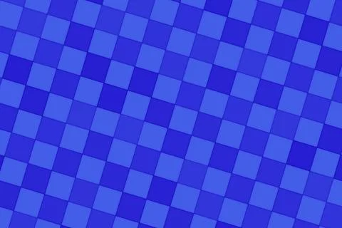 Blue geometric pattern with squares and diagonal lines Illustrazione stock