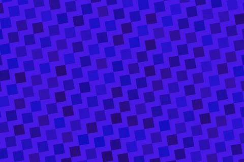 Blue geometric pattern with squares and shadows Stock Illustration