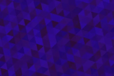 Blue geometric pattern with triangles and cubes design Stock Illustration