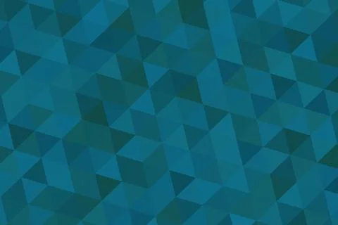 Blue geometric pattern with triangles and shades Stock Illustration