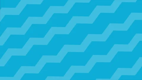 Blue Geometric Pattern with Zigzag Shapes and Simple Abstract Design 스톡 동영상 341926442