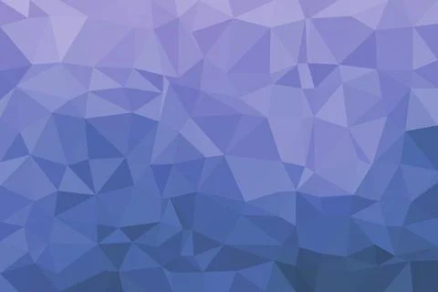 Blue geometric polygon background for design and art Stock Illustration