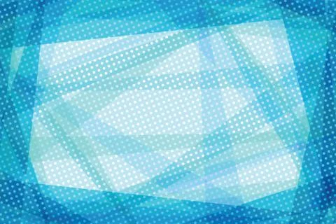 Blue geometric retro lines abstract background Stock Illustration