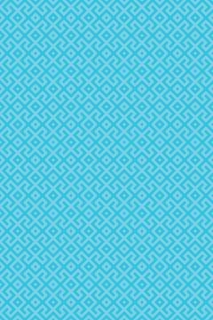 Blue geometric seamless pattern Stock Illustration