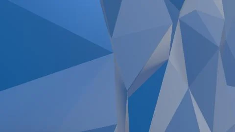 Blue Geometric shape triangular abstract modern vector dark light gray backgr Stock Illustration