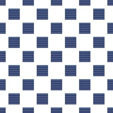 Blue geometric squares creating a checkerboard pattern Stock Illustration