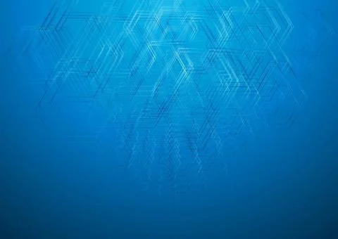 Blue geometric technology drawing background Blue geometric technology dra... Stock Photos
