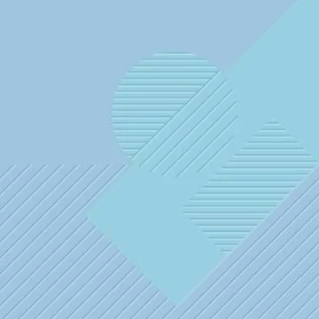 Blue geometric vector background Stock Illustration