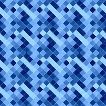 Blue geometrical diagonal square pattern background design Иллюстрация