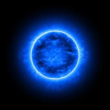 Blue Giant Star 스톡 일러스트