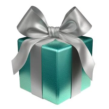 Blue Gift Box Stock-Illustration