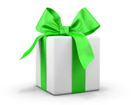 Blue gift box Illustration