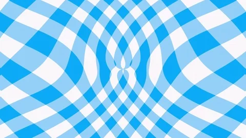 Blue gingham pattern ripples Video stock 71166998