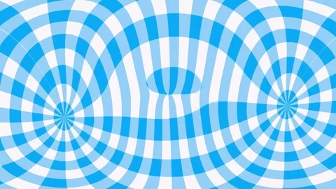 Blue gingham pattern ripples Video stock 71217851