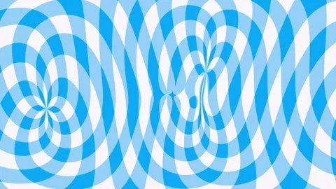 Blue gingham pattern ripples Video stock 71217854