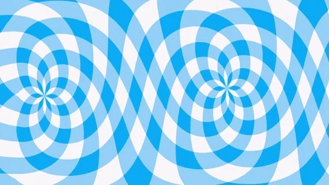 Blue gingham pattern waving Video stock 71217840