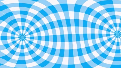 Blue gingham pattern waving Video stock 71217879