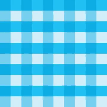 Blue gingham tablecloth seamless vector background pattern design Stock Illustration