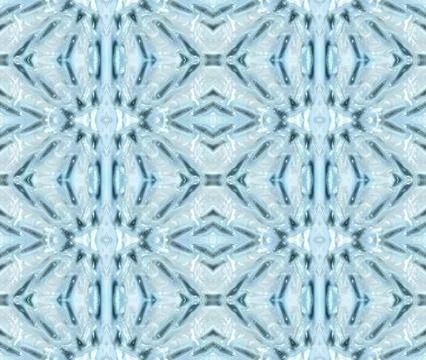 Blue glass seamless pattern - abstract Stock Illustration