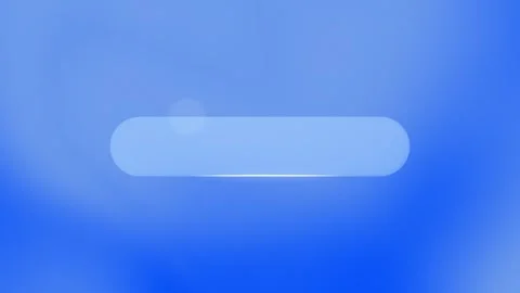 Blue Glassmorphism UI Element Animation, Liquid Glass Shape Stock Footage 311716090
