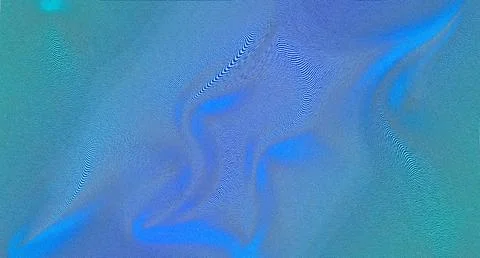 Blue glitch art effect or moiré pattern. 库存插图