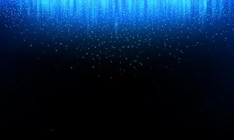 Blue glitter abstract vector background Ilustração Stock