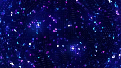 Blue Glitter Background 4k VJ Stage Loop Glow Shine Stock Footage 80836063