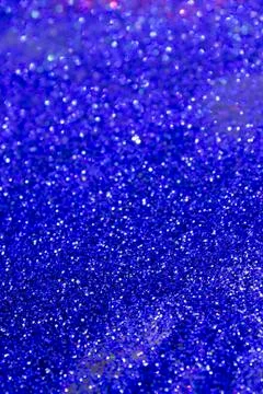 Blue Glitter Background Stock Photos