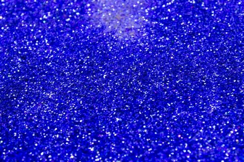 Blue Glitter Background Stock Photos