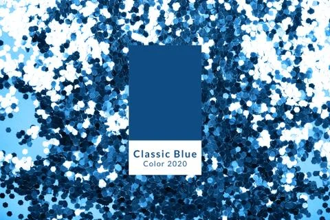 Blue glitter background Stock Photos